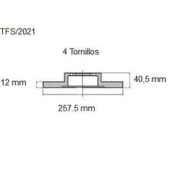 OMP BRAKE DISC