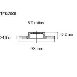 OMP BRAKE DISC