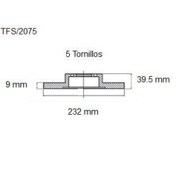 OMP BRAKE DISC