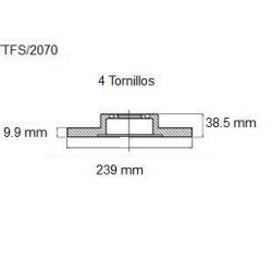 OMP BRAKE DISC