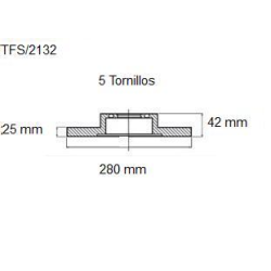 OMP BRAKE DISC