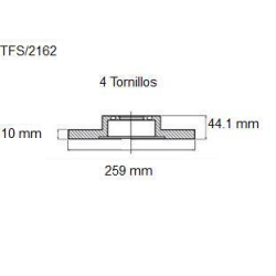 OMP BRAKE DISC