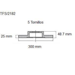 OMP BRAKE DISC