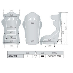 SPARCO ADV XT SEAT