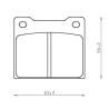 ENDLESS N35S BRAKE PADS