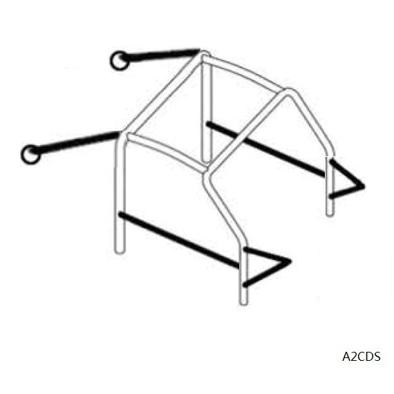 ALFA ROMEO 75 OMP ROLL BAR