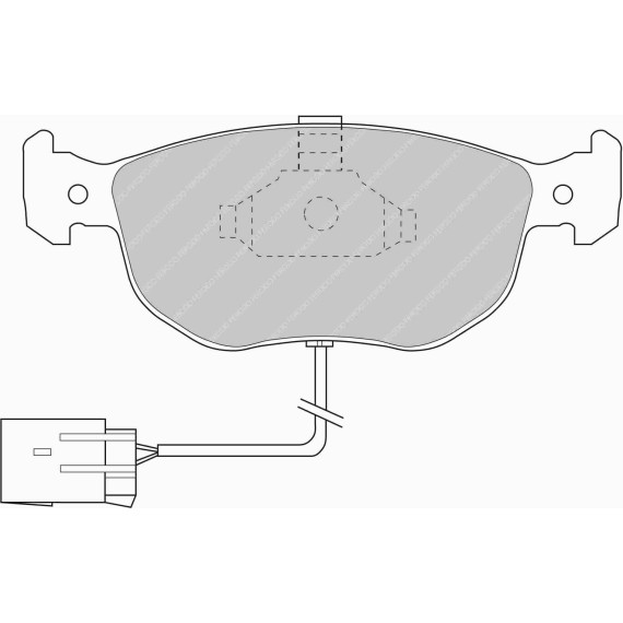 PLAQUETTE DE FREIN FERODO DS-PERFORMANCE