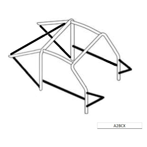 ARCO DE SEGURIDAD OMP FORD ESCORT COSWORTH