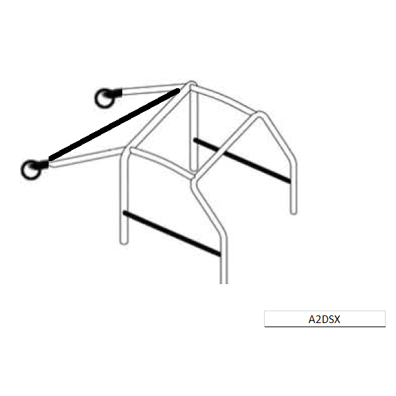 PEUGEOT 104 OMP ROLL BAR