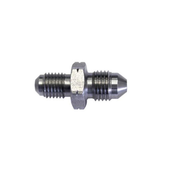 ADAPTADOR 3/8X24 JIC/UNF - M10X1,25 ACERO INOX