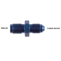 ADAPTATEUR  7/16X20 JIC/UNF - M8X1,00  ALUMINIUM