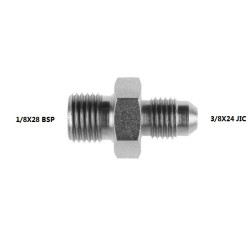 ADAPTATEUR  1/8X28 BSP -  3/8X24 JICACIER