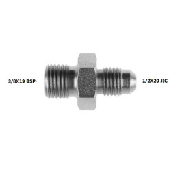 ADAPTATEUR  3/8X19 BSP -  1/2X20 JICACIER