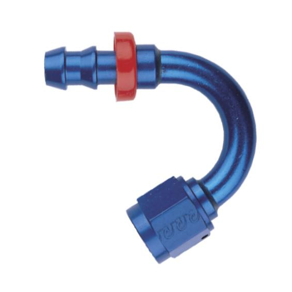 RACORD 150º 9/16X18 JIC ALUMINIUM BLUE FOR HOSE 536-06 Y T