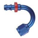 RACORD 150º 9/16X18 JIC ALUMINIUM BLUE FOR HOSE 536-06 Y T