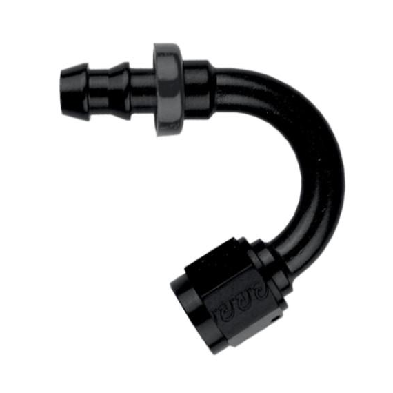 RACORD 150º 9/16X18 JIC ALUMINIUM BLACK FOR HOSE 536-06 Y