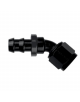 RACORD 45º 7/8 X 14 JIC ALUMINIUM BLACK FOR HOSE 536-10 Y