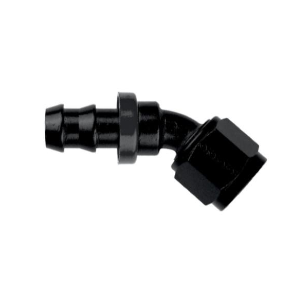 RACORD 45º 7/8 X 14 JIC ALUMINIUM BLACK FOR HOSE 536-10 Y