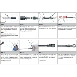 Ø 10MM REUSABLE STRAIGHT TWIN BANJO 90º