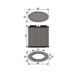 Filtre de remplacement GREEN FILTER