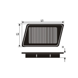 Filtre de remplacement GREEN FILTER