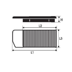 Filtre de remplacement GREEN FILTER