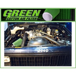 Kit dadmission directe GREEN FILTER pour  JEEP