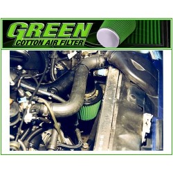 GREEN FILTER direct intake kit for  PEUGEOT