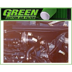 GREEN FILTER direct intake kit for  PEUGEOT