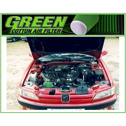 Kit dadmission directe GREEN FILTER pour  PEUGEOT