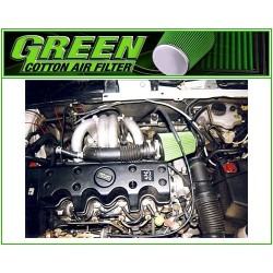 GREEN FILTER direct intake kit for  PEUGEOT