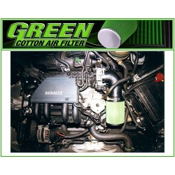 GREEN FILTER direct intake kit for  RENAULT