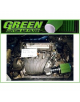 GREEN FILTER direct intake kit for PEUGEOT