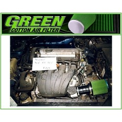 GREEN FILTER direct intake kit for  PEUGEOT