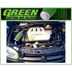 GREEN FILTER direct intake kit for  OPEL