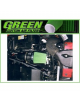 GREEN FILTER direct intake kit for PEUGEOT