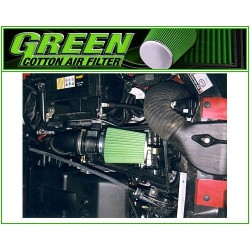 GREEN FILTER direct intake kit for  PEUGEOT