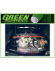 GREEN FILTER direct intake kit for PEUGEOT