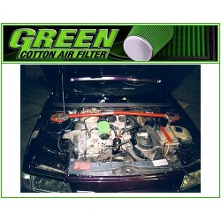 GREEN FILTER direct intake kit for  PEUGEOT