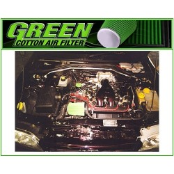 GREEN FILTER direct intake kit for  FORD