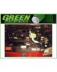 GREEN FILTER direct intake kit for PEUGEOT