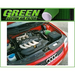 GREEN FILTER direct intake kit for  AUDI