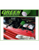 GREEN FILTER direct intake kit for PEUGEOT