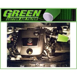 GREEN FILTER direct intake kit for  VOLKSWAGEN