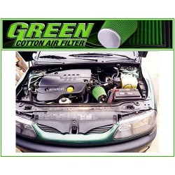 GREEN FILTER direct intake kit for  RENAULT