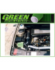 GREEN FILTER direct intake kit for PEUGEOT