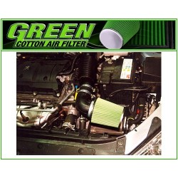 GREEN FILTER direct intake kit for  PEUGEOT