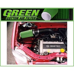 GREEN FILTER direct intake kit for  OPEL