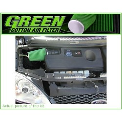 GREEN FILTER direct intake kit for  FORD