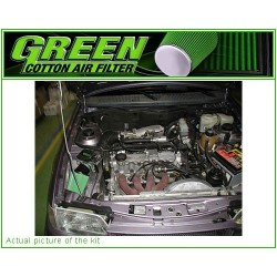 GREEN FILTER direct intake kit for  OPEL